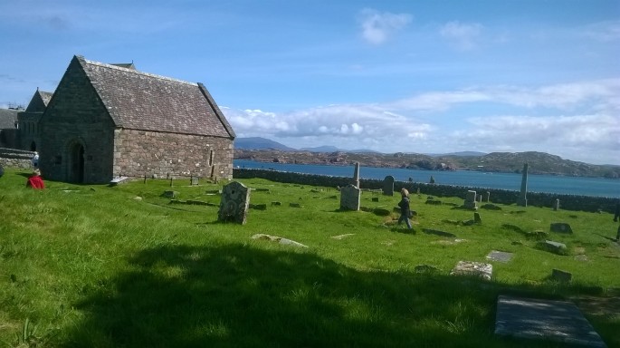 Iona burial ground